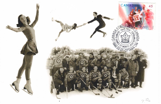 Photo: CANADA POST Letter concerning commemorative envelope honoring the R.C.A.F. Flyers and other Canadian Medal Winners